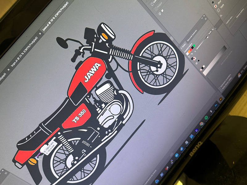 Studio graficzne - przygotowanie projektu logo do haftu i nadruku